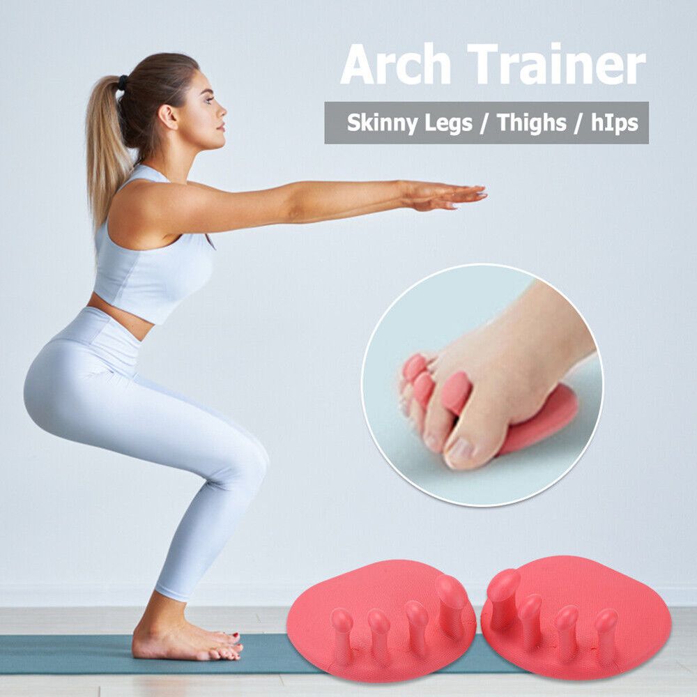 Yoga Fitness Toes Arch - 1 Pair Portable Yoga Fitness Arch