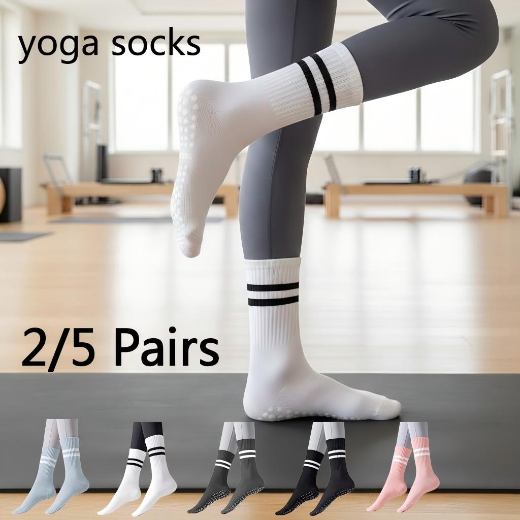 Yoga Fitness Workout - Women Non Slip Yoga Socks, Grippy