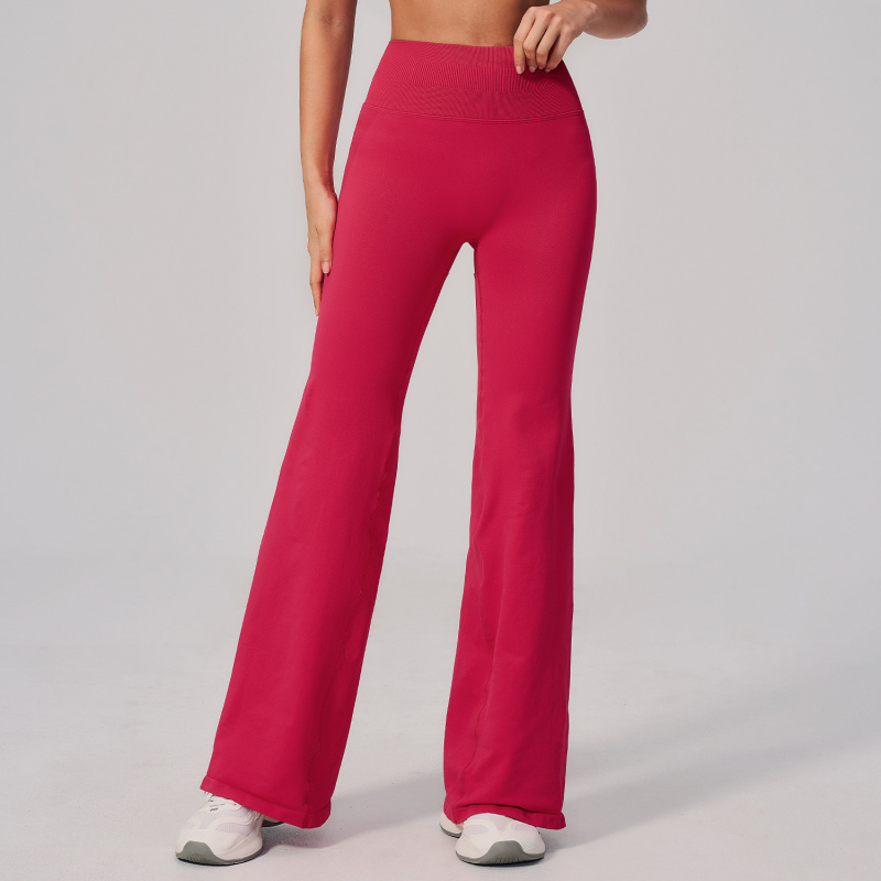 Yoga Fitness Workout - Yoga Pants High Waist Wide Leg