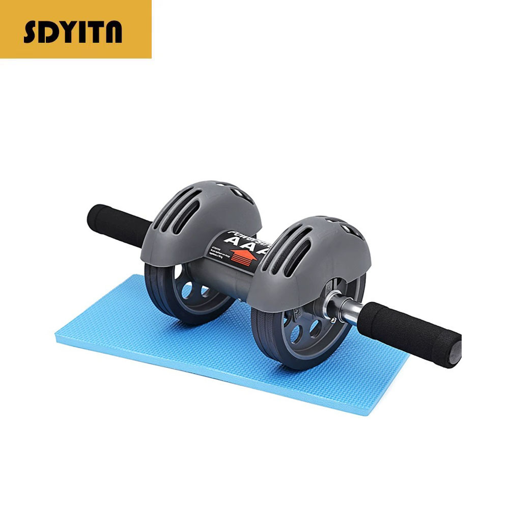 Ab Wheel Roller - Portable Automatic Rebound Ab Wheel Double