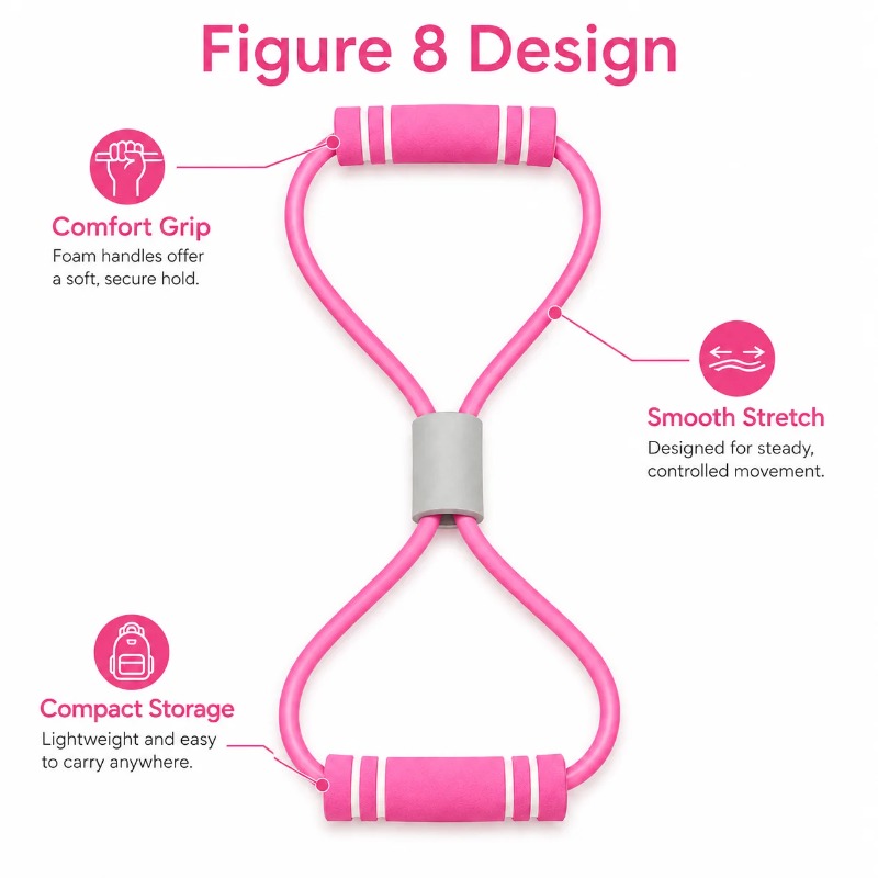 Resistance Bands with Foam Spo - Yoga Fitness At Home 评论和价格
