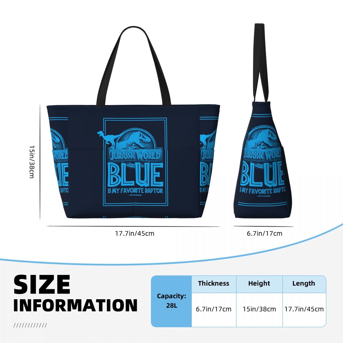 Jurassic World - Blue Is My Fa - Yoga Fitness World 评论和价格