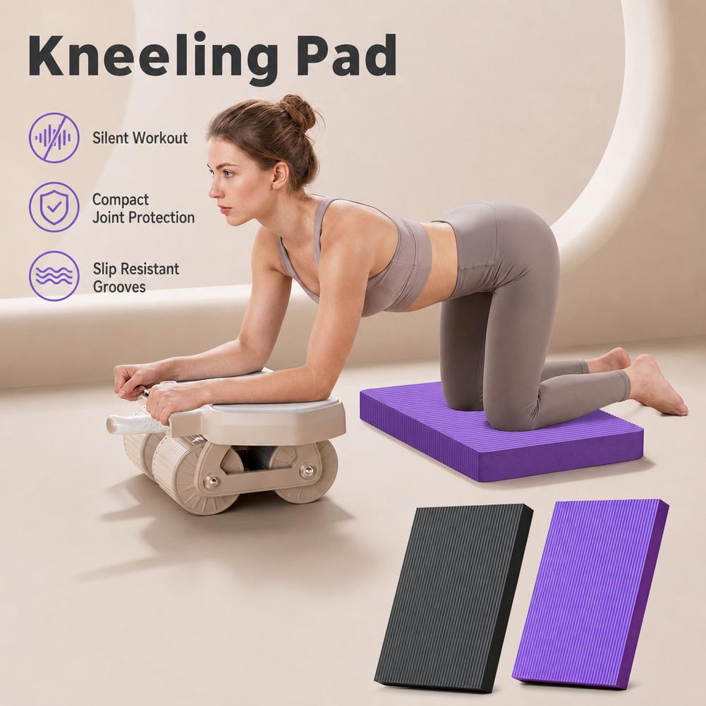 Thick Yoga Knee Pad Mat Non Sl - Ab Wheel Roller 评论和价格