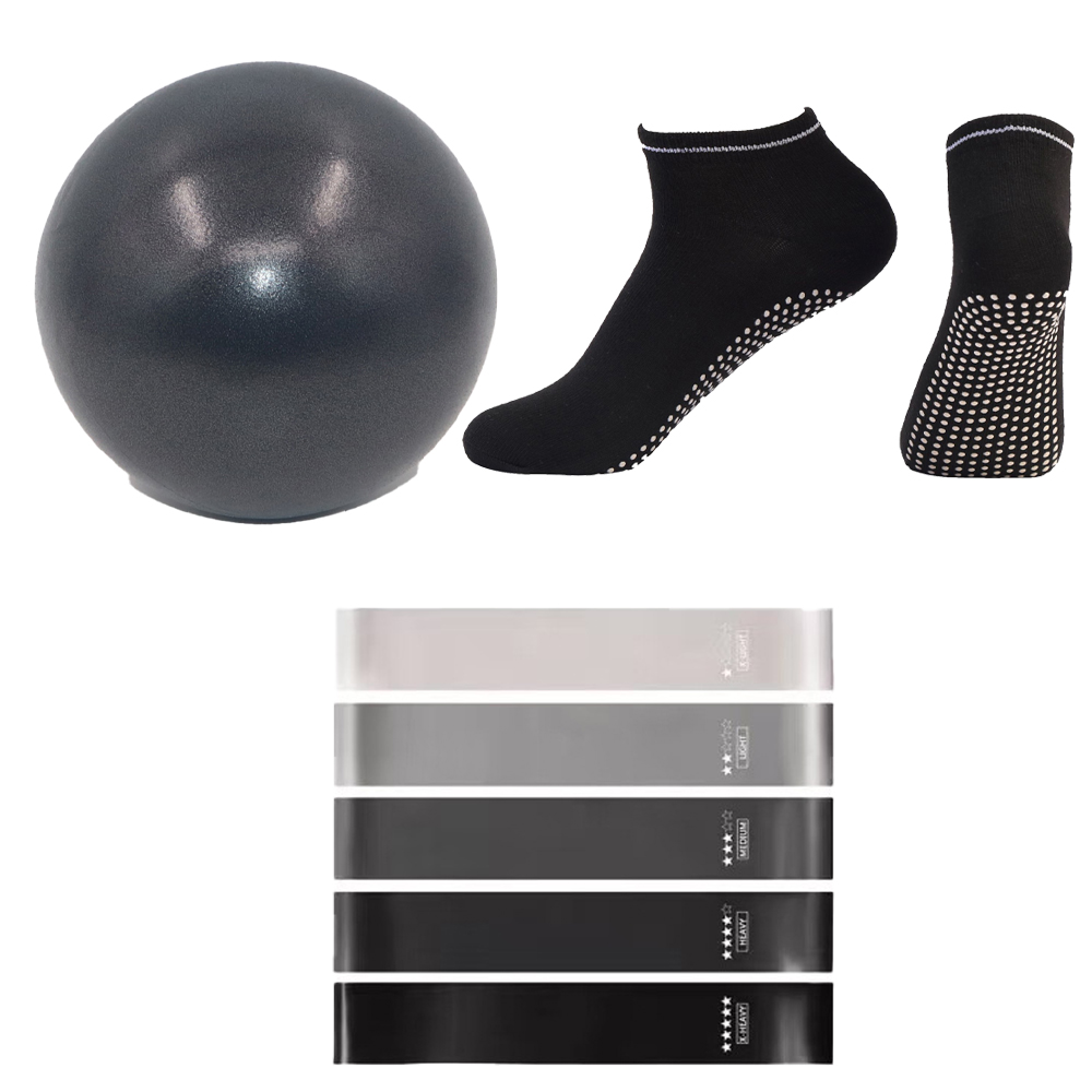 Pilates Ball Resistance Bands  - Yoga Fitness At Home 评论和价格