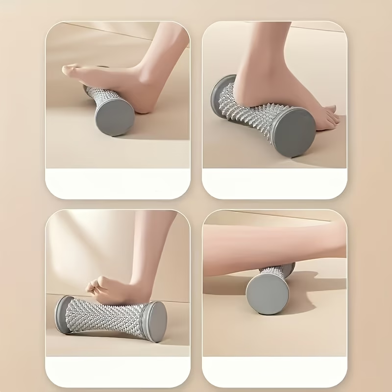 1pc Foot Fascia Roller, Textur - Yoga Fitness At Home 评论和价格