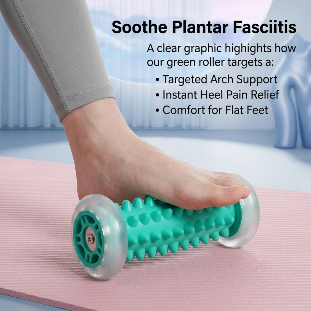 Massage Foot Massager Roller M - Yoga Fitness World 评论和价格