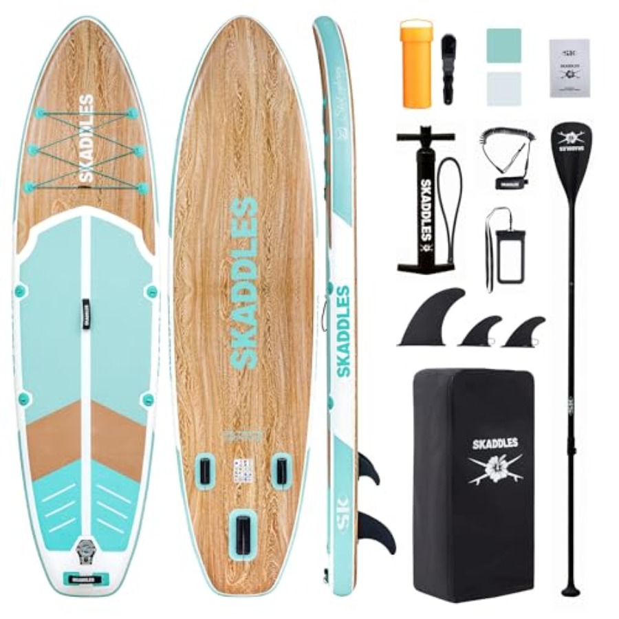 Inflatable Stand Up Paddle Boa - Yoga Fitness Board 评论和价格