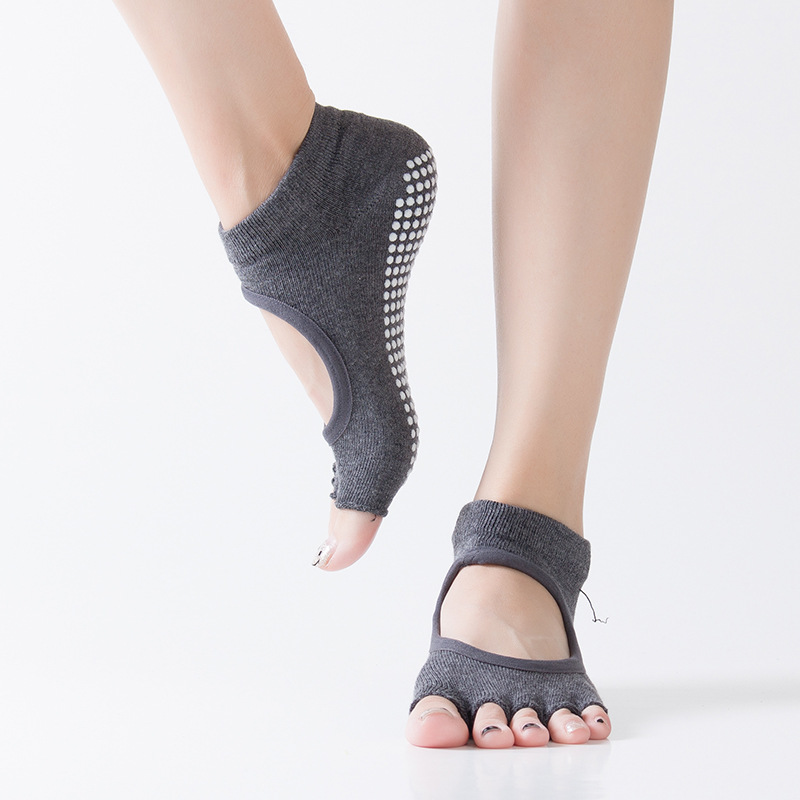 Women Five Toe Backless Pilate - Yoga Fitness Workout 评论和价格