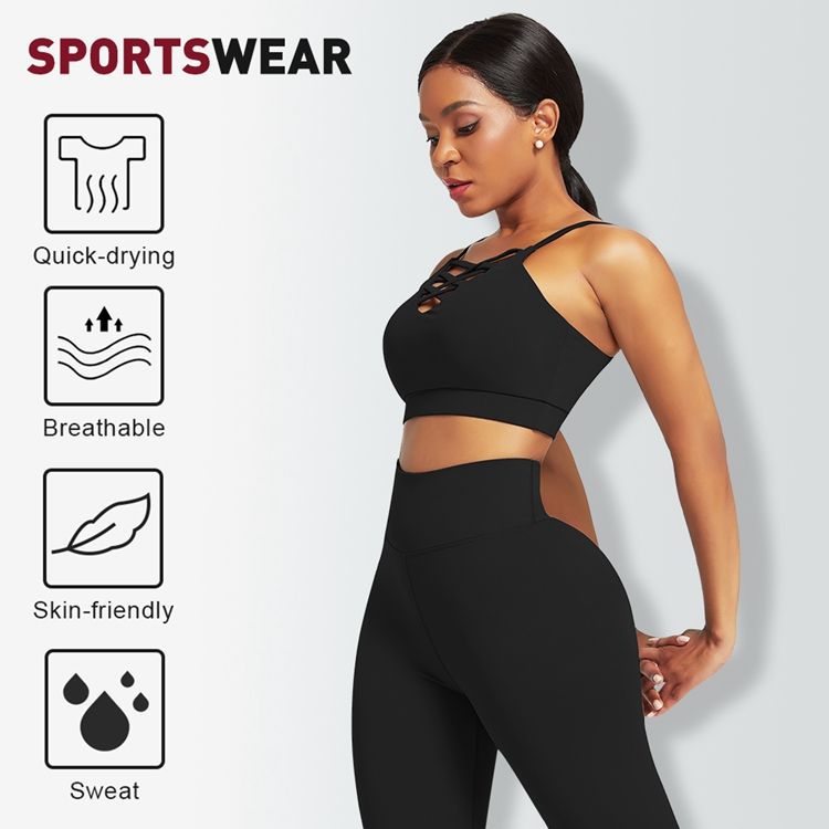 3 Pieces Women's Yoga Fitness  - Yoga Fitness Workout 评论和价格