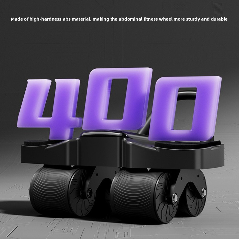 Auto Rebound Four Wheel Ab Rol - Ab Wheel Roller 评论和价格