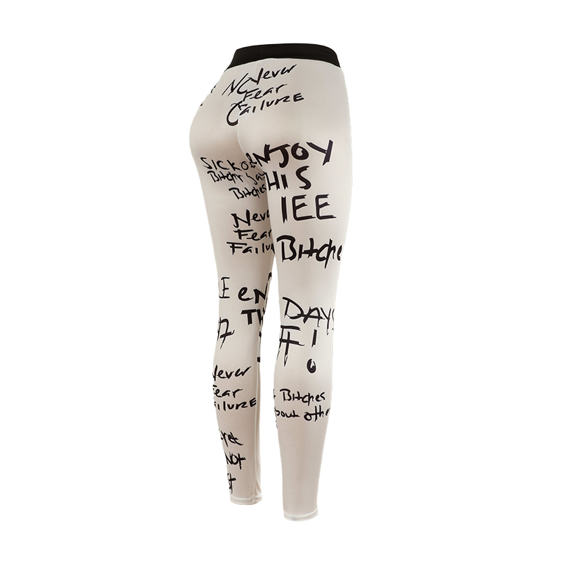 Popular Letter Printed Sexy Fi - Yoga Overall Fitness 评论和价格