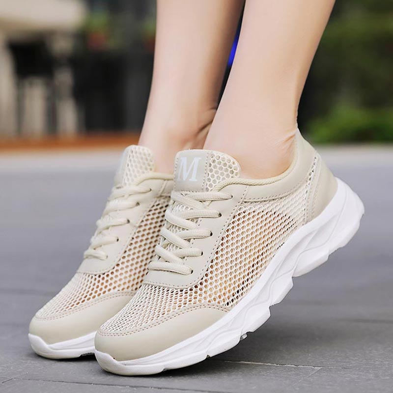 Summer Breathable Sneakers Wom - Yoga Fitness Reservation 评论和价格