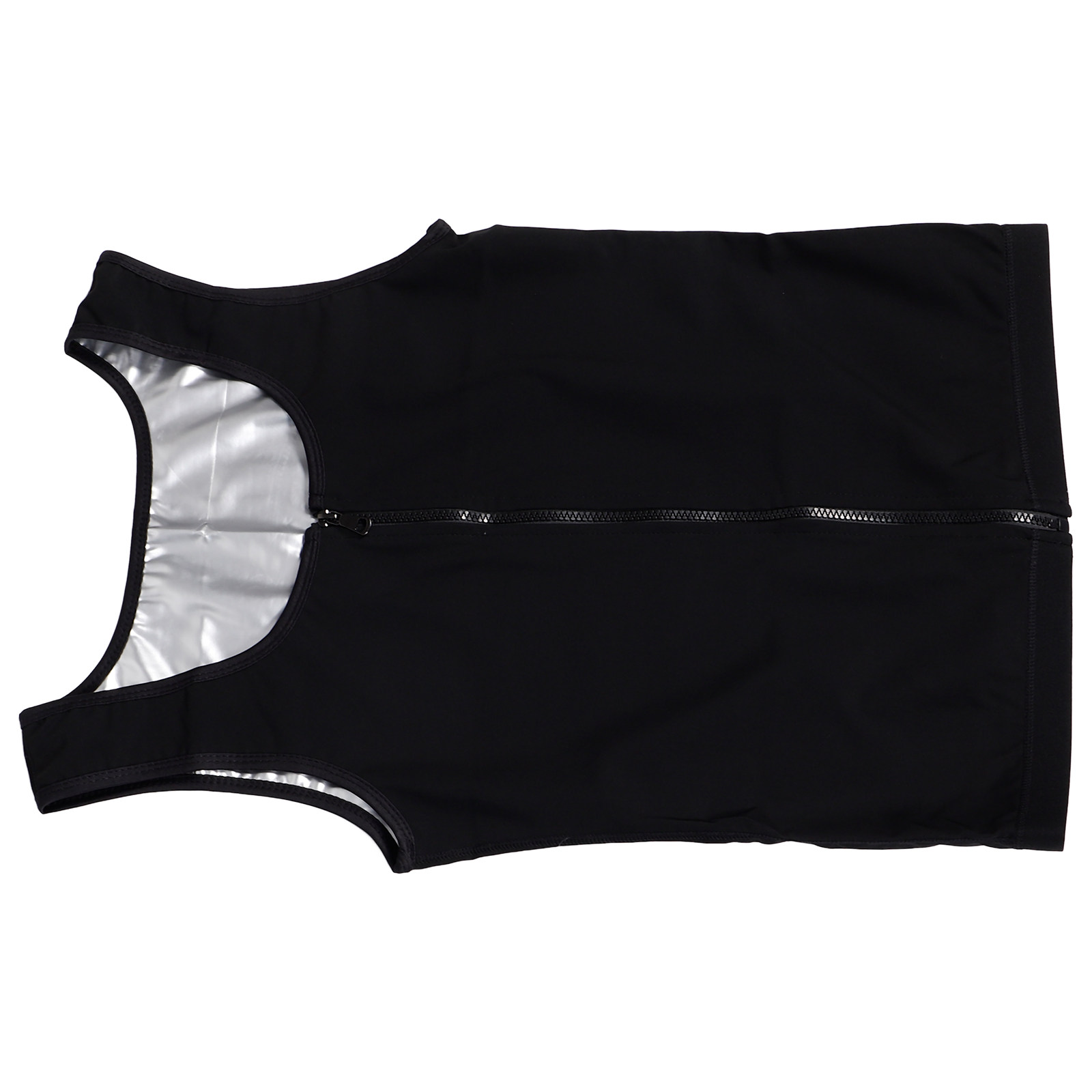 Men Sweat Vest Zipper Slimming - Yoga Fitness Workout 评论和价格