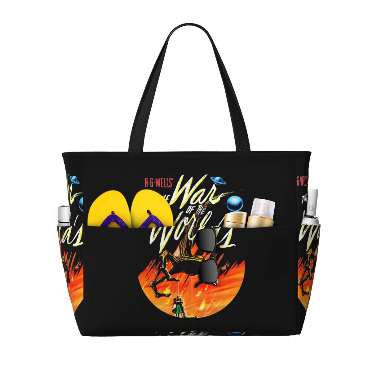 War Of The Worlds Beach Tote B - Yoga Fitness World 评论和价格