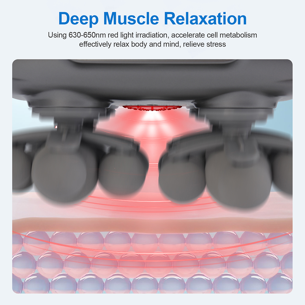 22 Heads Fascia Gun Deep Tissu - Vibration Massage Gun 评论和价格