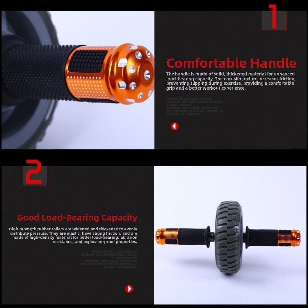 Ergonomic Grip Abdominal Worko - Ab Wheel Roller 评论和价格