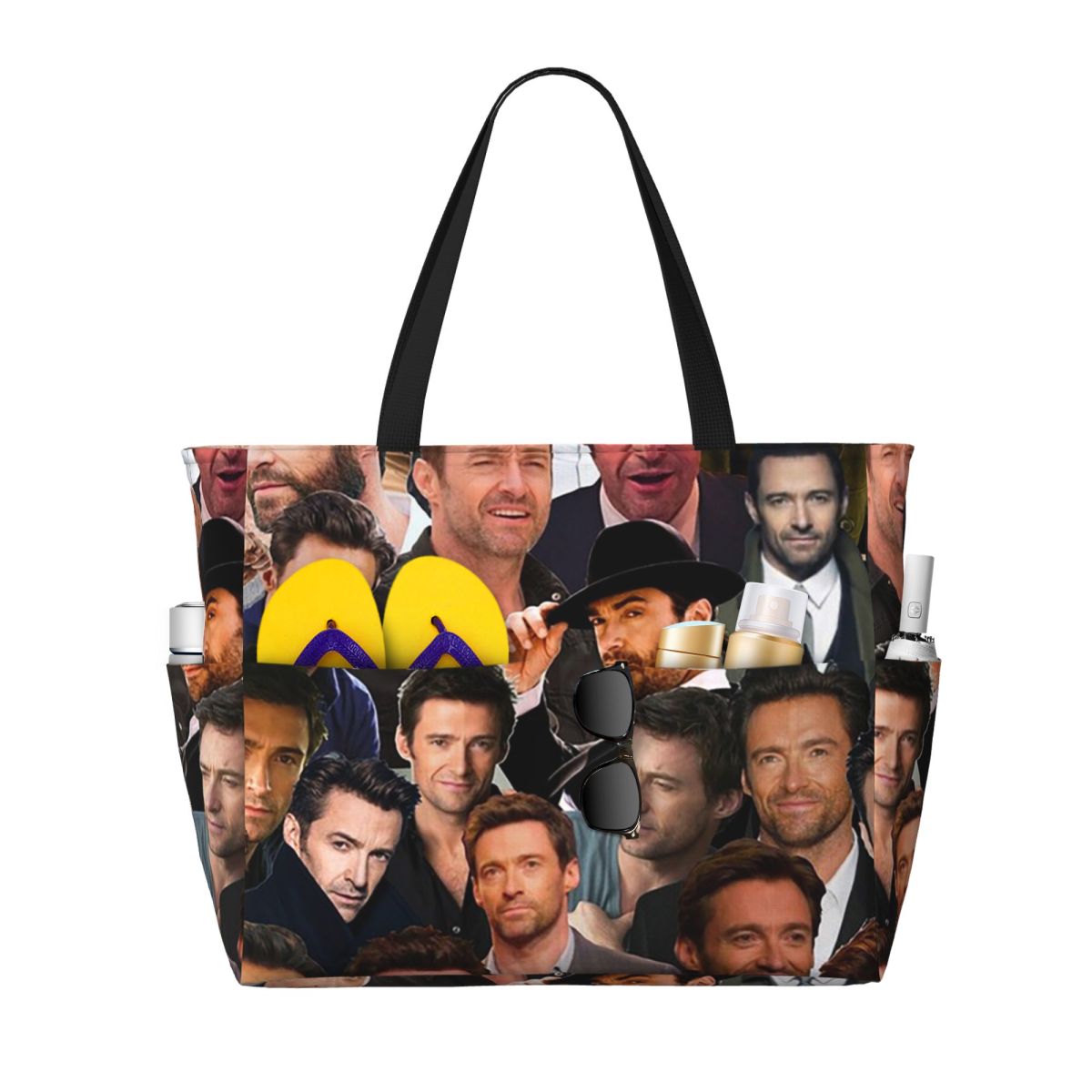 Hugh Jackman Photo Collage Bea - Yoga Fitness Gym Photos 评论和价格