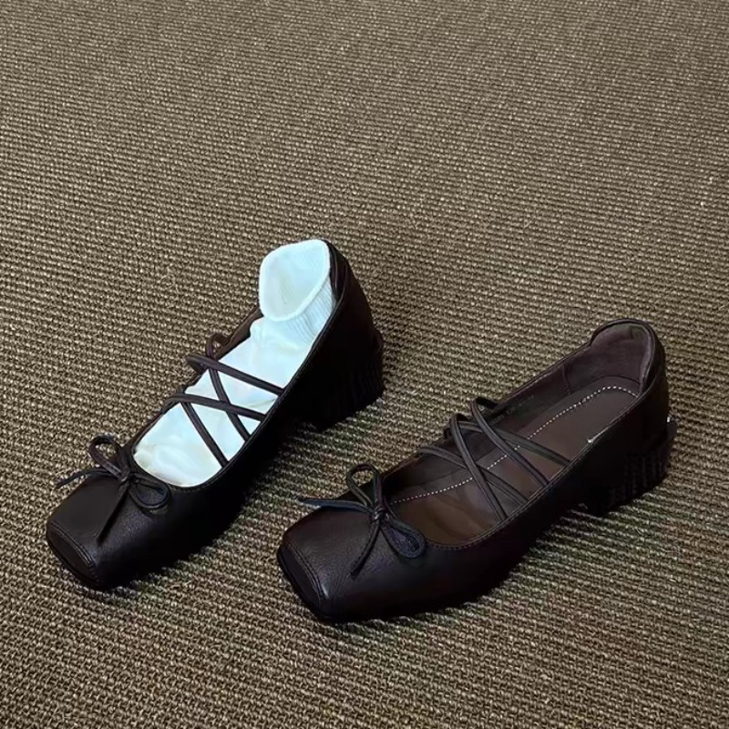 Single Shoes Fashion New Squar - Resistance Bands 评论和价格