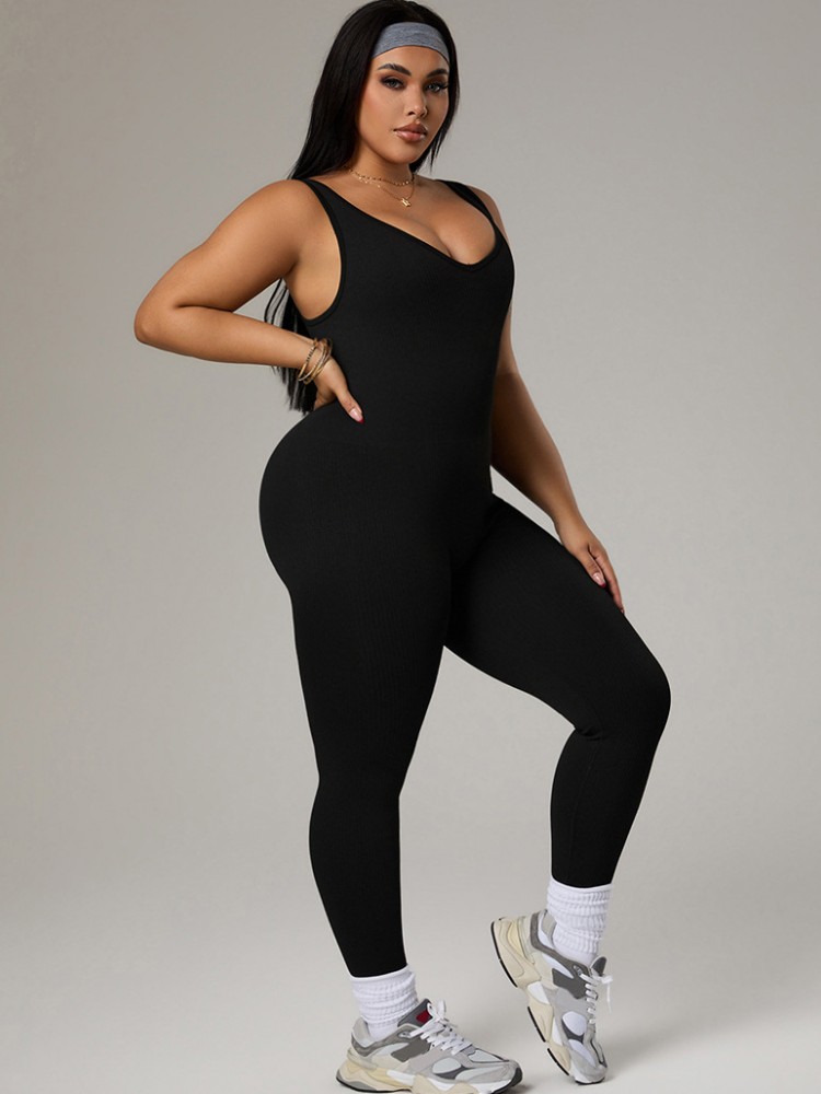 Plus Size Women's Tracksuit Gy - Yoga Fitness Workout 评论和价格