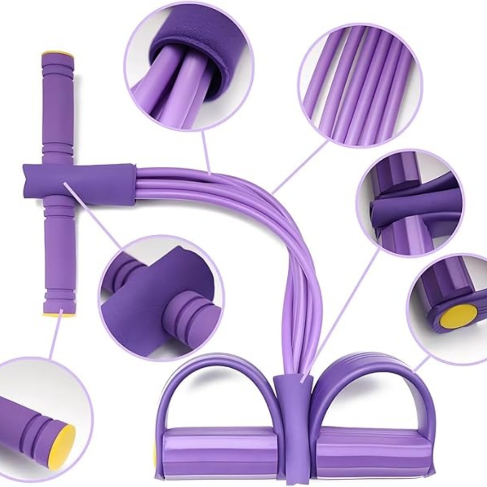 Multifunction Tension Rope, 6- - Yoga Pedal Puller Fitness Equipment 评论和价格