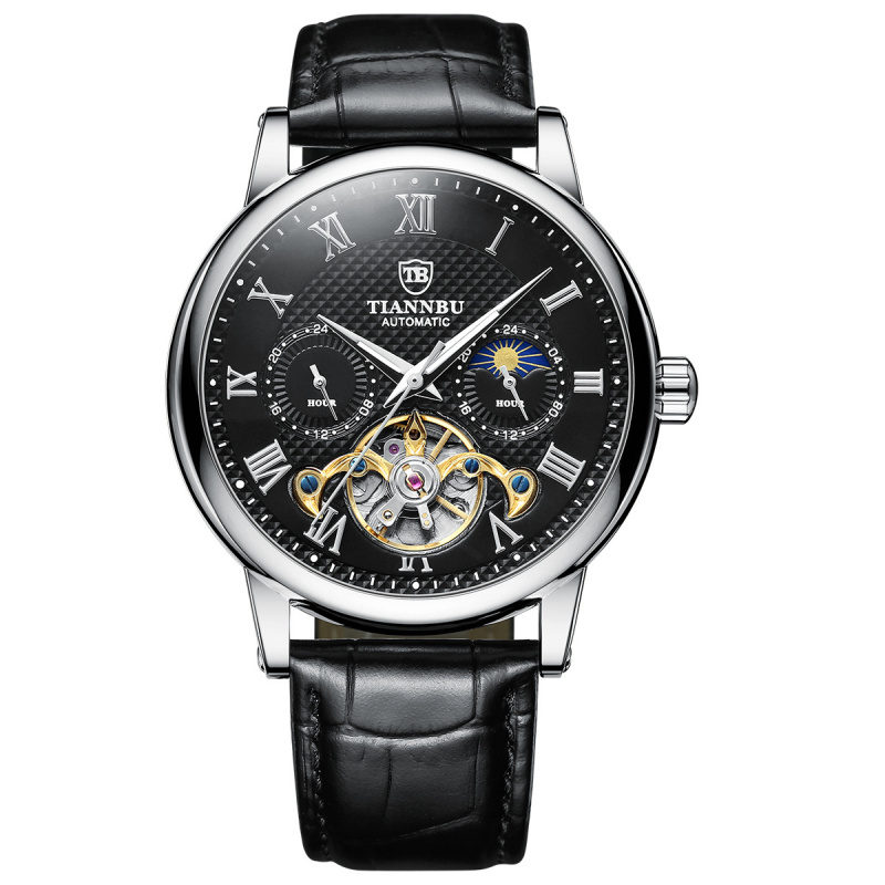 Automatic Mechanical Men's Wat - Resistance Bands 评论和价格