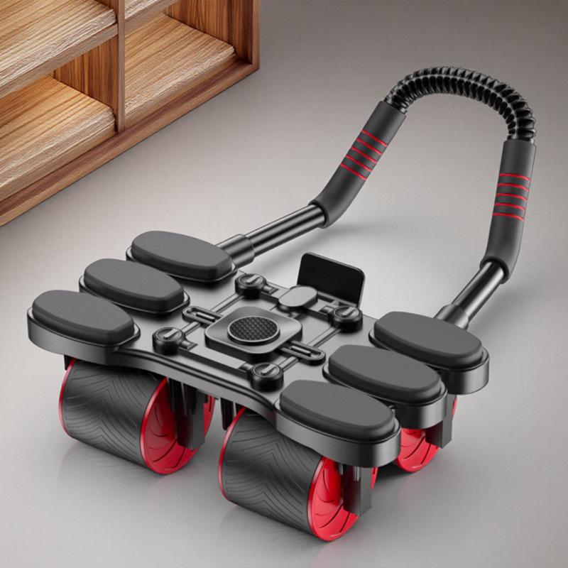 Four Wheel Abdominal Strengthe - Ab Wheel Roller 评论和价格
