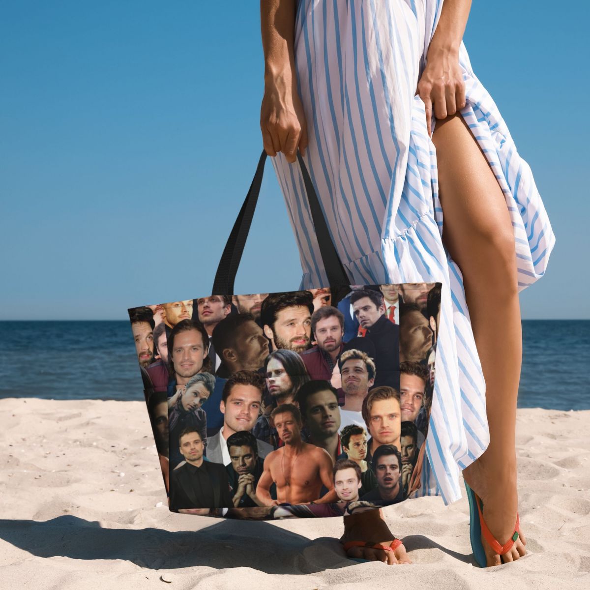 Sebastian Stan Photo Collage B - Yoga Fitness Gym Photos 评论和价格