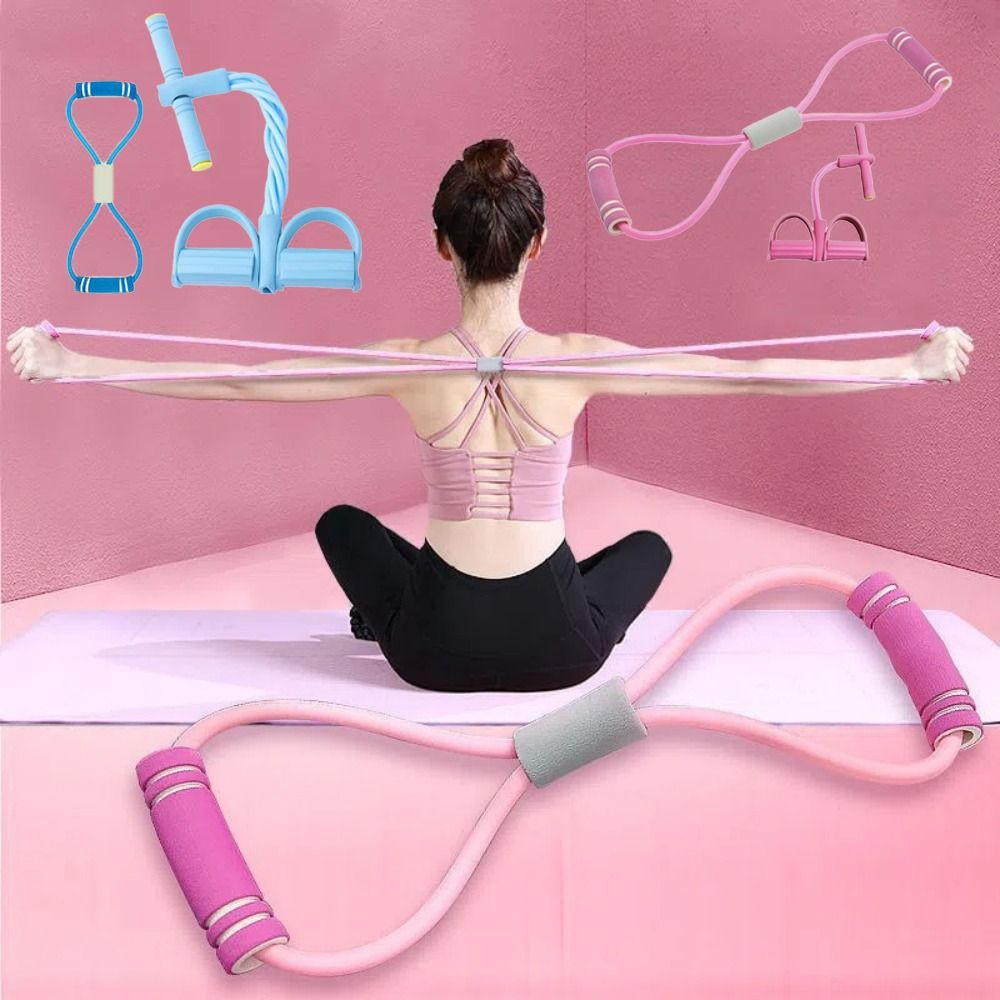 6-Tube Resistance Bands Set TP - Yoga Pedal Puller Fitness Equipment 评论和价格