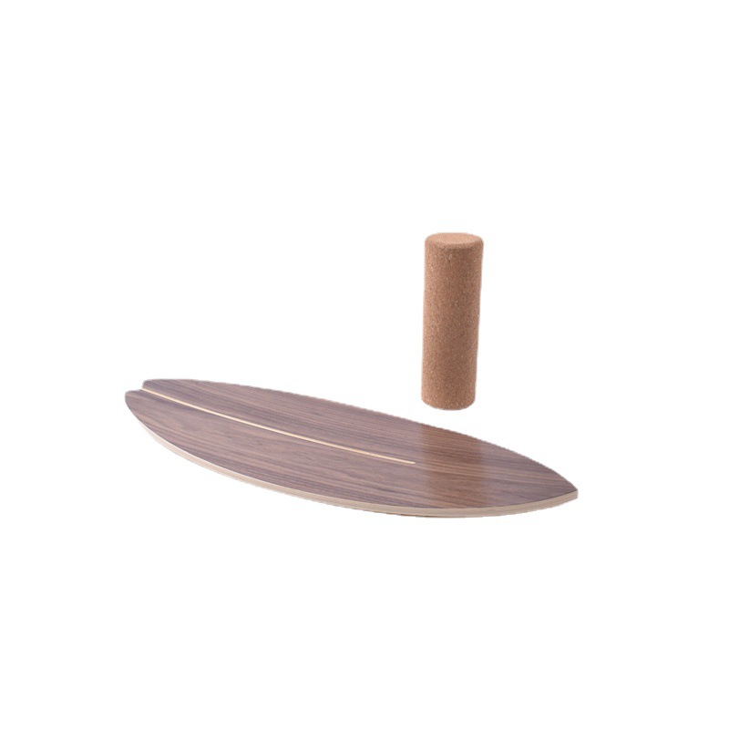 Wooden High Difficulty Balance - Yoga Fitness Board 评论和价格