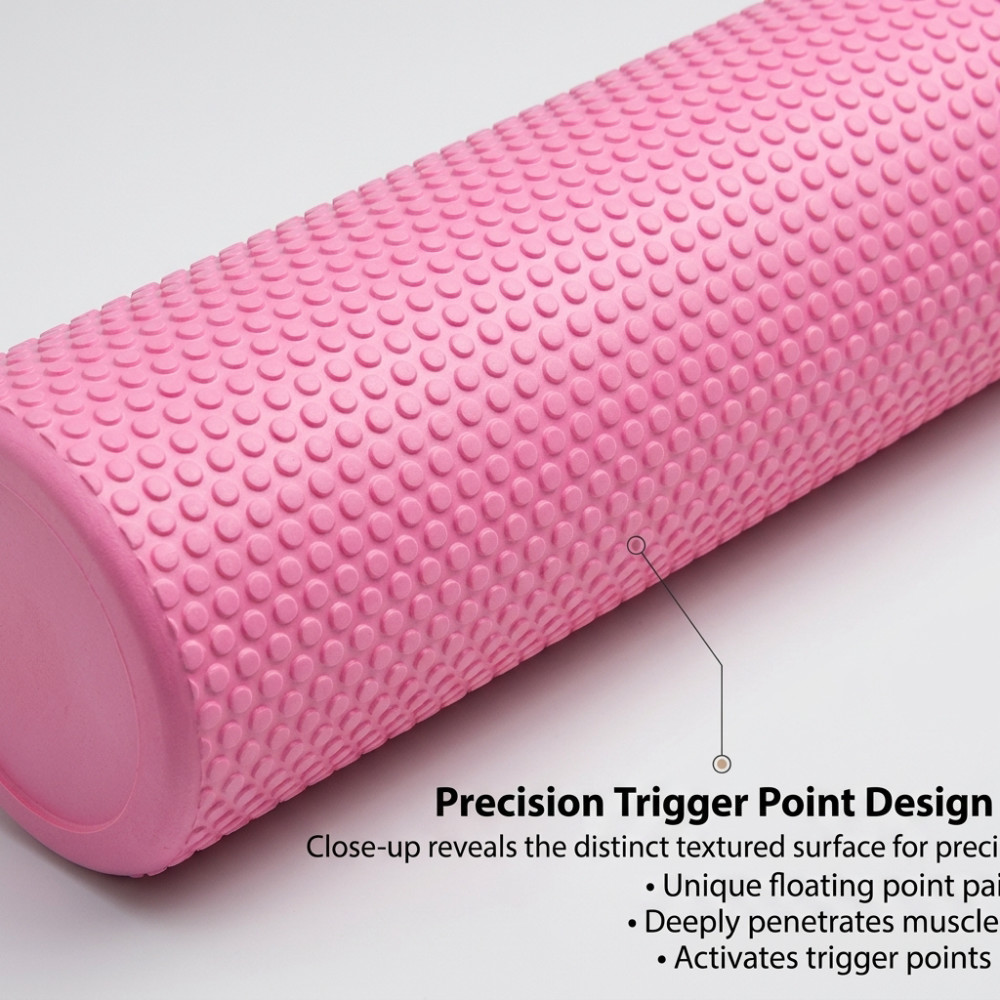 30/45CM Yoga Foam Roller High- - Yoga Fitness World 评论和价格