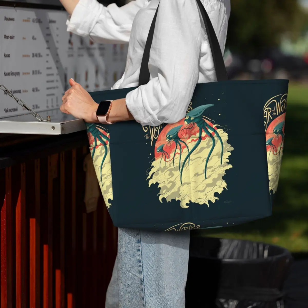 War Of The Worlds Beach Tote B - Yoga Fitness World 评论和价格