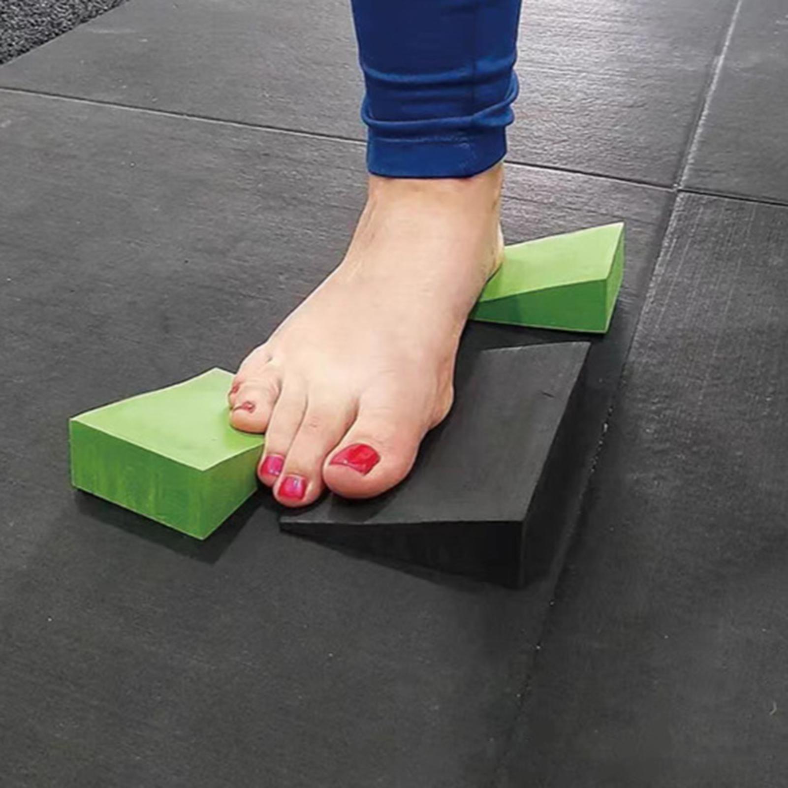 3Pcs Yoga Wedge Blocks EVA Foa - Yoga Fitness Board 评论和价格