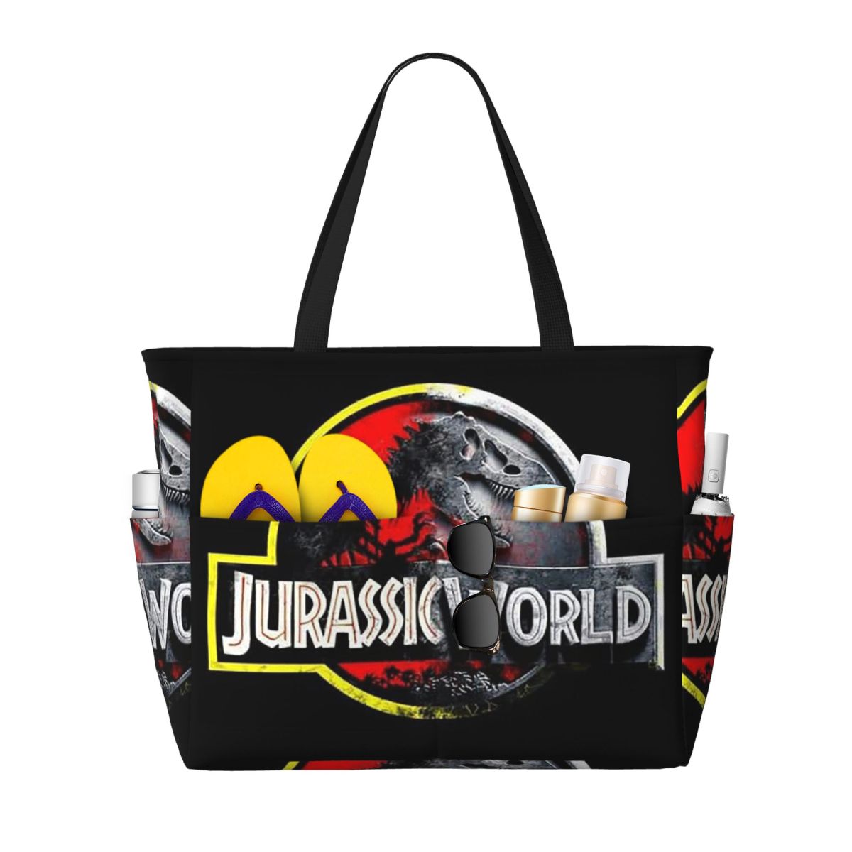 Jurassic World Beach Tote Bag  - Yoga Fitness World 评论和价格