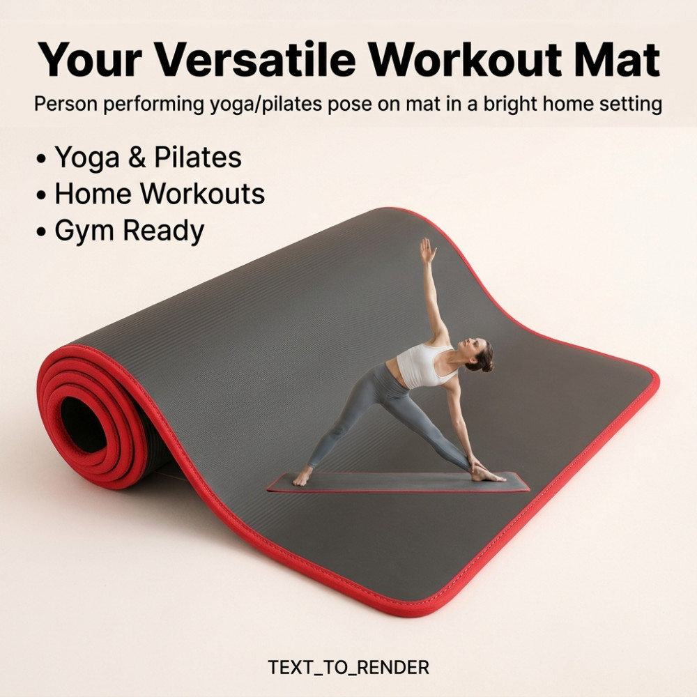 10MM Extra Thick Yoga Mat High - Yoga Fitness World 评论和价格