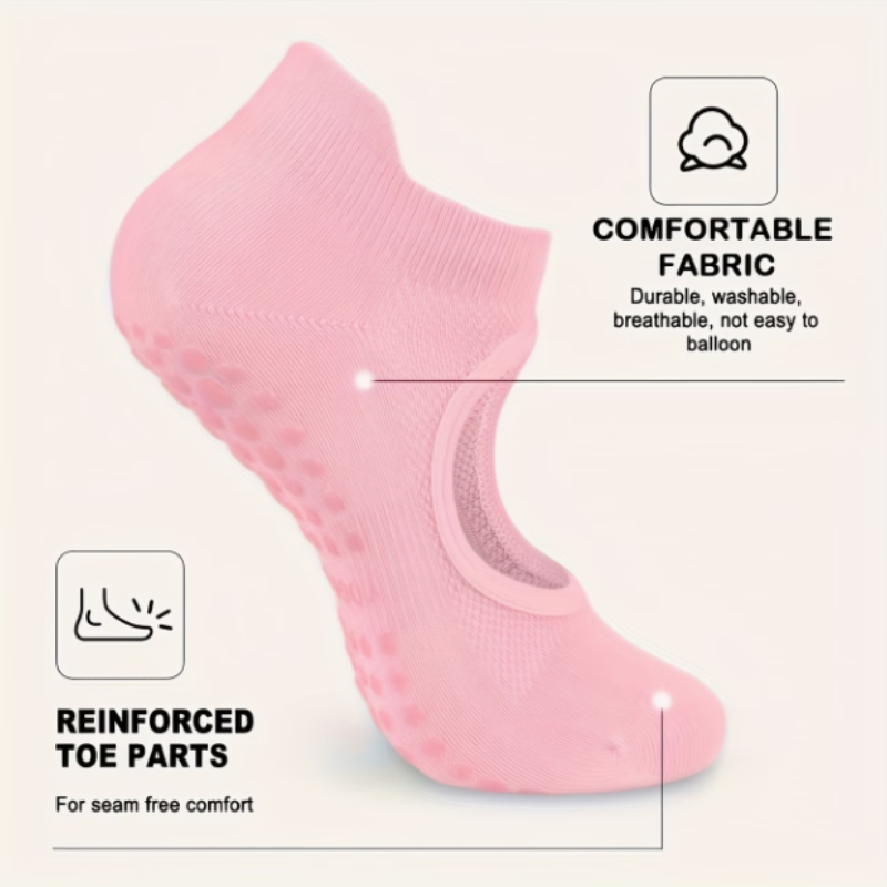 Ladies Anti-Slip Pilates Yoga  - Yoga Fitness Toes Arch 评论和价格