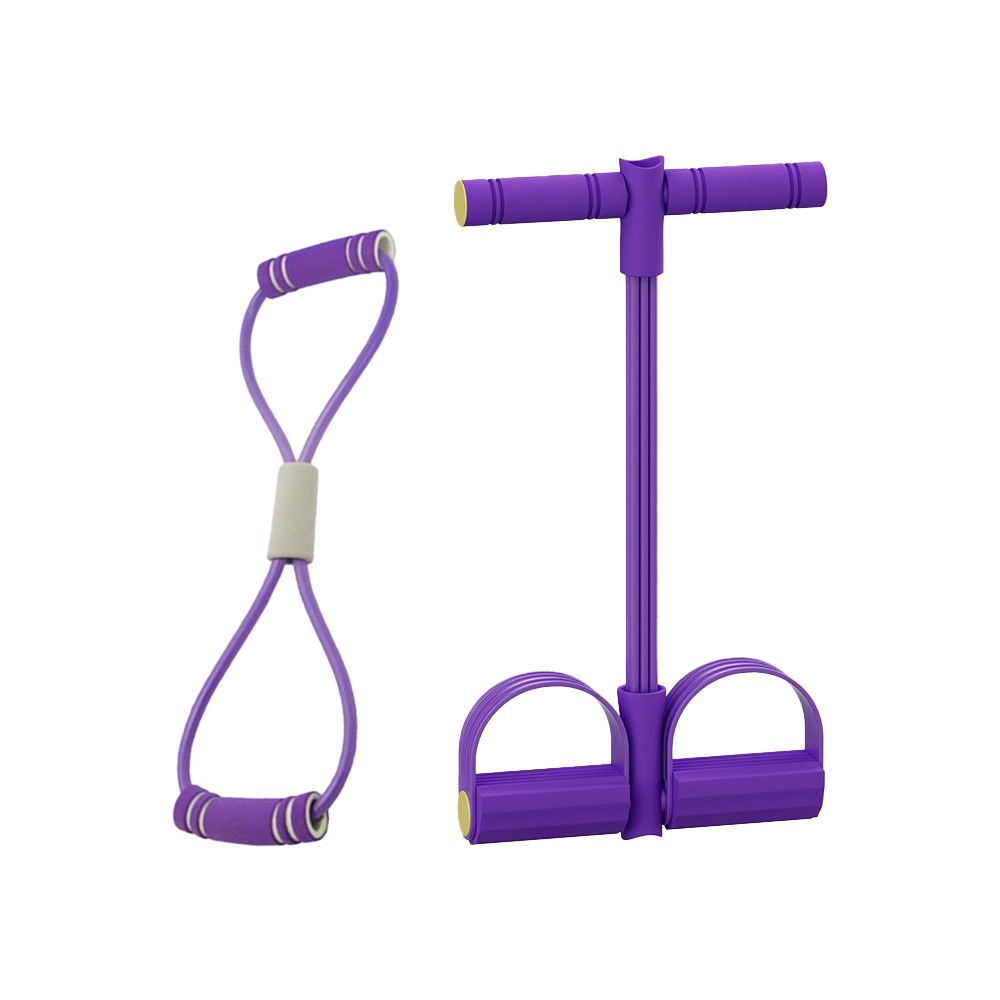 6-Tube Resistance Bands Set TP - Yoga Pedal Puller Fitness Equipment 评论和价格
