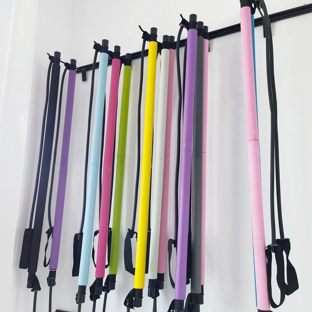 Durable Elasticity Pilates Bar - Yoga Pedal Puller Fitness Equipment 评论和价格